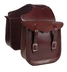 LEATHER SADDLE BAG